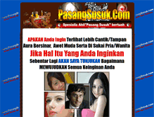 Tablet Screenshot of pasangsusuk.com